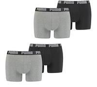 Puma Short 4er Pack Basic dark grey mel black 691NEW L