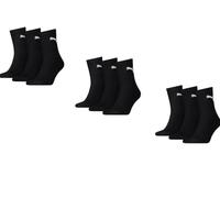 Puma Short Crew Sportsocken 9-Pack schwarz : 39-42