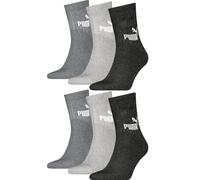 PUMA Short Crew Sportsocken Elements Unisex 6P 43-46, 003-Grey Melange