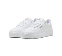 PUMA Sneaker Shuffle Downtown LO Jr Weiß/Weißgold Größe 4 UK