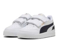 PUMA Shuffle Downtown Lo Sneaker mit Klettverschluss Kinder 03 - PUMA white/new navy/for all time red 28