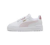 Sneaker PUMA "Shuffle Downtown Low Sneakers Jugendliche", Jungen, Gr. 38, rosa (weiß powder pink), Obermaterial: Synthetik, Textil. Futter: Textil. Innensohle: Textil. Laufsohle: Gummi, Schuhe Sneaker