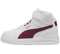 Puma Kinder Sneaker Shuffle Downtown Mid AC+ PS 403744-02 34.5 Puma White-Team Regal Red-Puma Gold