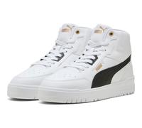 Puma Unisex Shuffle Downtown MidSneaker, Puma Weiß Puma Schwarz Puma Gold, 46 EU
