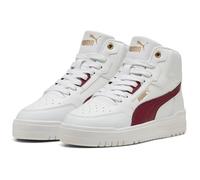 PUMA Shuffle Downtown Mid Sneaker Kinder 02 - PUMA white/team regal red/PUMA gold 38.5