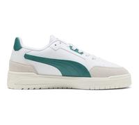 PUMA Unisex Shuffle Downtown Og Sneaker, Weiß, Wildgrün, Dampfgrau, 40.5 EU