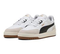 Puma Shuffle Downtown OG Sneaker, Unisex, Weiß/Schwarz-Vaporgrau, 9.5 UK