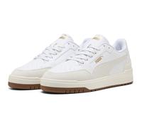 PUMA Herren Freizeitschuhe Shuffle Downtown OG (403840) Weiß/Vapor Gray/PUMA Gold Größe 39