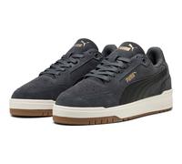 PUMA Shuffle Downtown Suede Sneaker 04 - dusky gray/puma black/puma gold 40