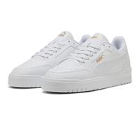 Puma Sneaker Shuffle Downtown Unisex Weiß/Gold Größe 5.5