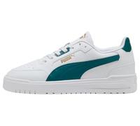 Puma Shuffle Downtown Sneaker für Damen und Herren, Puma White Emerald Ice, 40 EU
