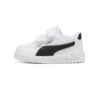 PUMA Shuffle Downtown Sneakers Baby, Schuhe, Weiß/Schwarz/Gold, 21 White