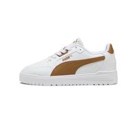 Sneaker PUMA "Shuffle Downtown Sneakers Erwachsene", Herren, Gr. 46, braun (weiß kona braun), Obermaterial: Synthetik, Textil. Futter: Textil. Innensohle: Textil. Laufsohle: Gummi, Schuhe Sneaker (565