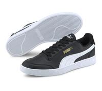 PUMA Unisex Shuffle Turnschuhe, Puma Black Puma White Puma Team Gold, 38.5 EU