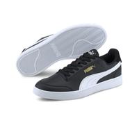 PUMA Unisex Shuffle Turnschuhe, Puma Black Puma White Puma Team Gold, 40 EU