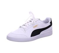 PUMA Sneaker Puma Shuffle Unisex Weiß/Schwarz/Team Gold Größe 40 EU