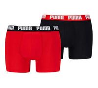 Puma Single-Jersey Herren-Pants im 2er-Pack L rot/schwarz