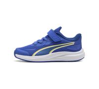 Sneaker PUMA "Skyrocket 2 Sneakers Kinder", Damen, Gr. 28, royal sapphire weiß blau, Obermaterial: Textil, Synthetik; Futter: Textil; Innensohle: Textil; Laufsohle: Gummi, Synthetik, Schuhe Sneaker (3
