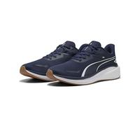 Puma Skyrocket Lite Adult Unisex Straßen-Laufschuh, Navy- White, 42