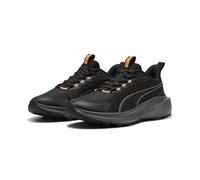 Puma Skyrocket Lite Trail Adult Unisex Straßen-Laufschuh, Black-Heat FIRE, 42