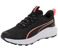 Trainingsschuh PUMA "Skyrocket Lite Trail Laufschuhe Erwachsene", Damen, Gr. 37, schwarz (schwarz pure pink apple spritz grün), Obermaterial: Textil, Synthetik. Futter: Textil. Innensohle: Textil. Lau