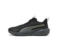 Trainingsschuh PUMA "Skyrocket Lite Trail Laufschuhe Erwachsene", Damen, Gr. 38, schwarz cool schwarz gray apple spritz grün, Obermaterial: Textil, Synthetik; Futter: Textil; Innensohle: Textil; Laufs