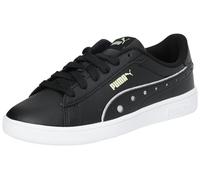 PUMA Smash 3.0 Dance Party Sneaker Kinder 02 - PUMA black/PUMA silver/green illusion 34