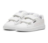 PUMA Smash 3.0 Holo 2.0 Baby-Sneaker mit Klettverschluss 01 - PUMA white/mauve mist/PUMA silver 21