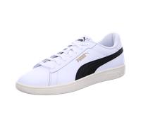 Puma Unisex Sneaker Smash 3.0 L 390987-03 43 PUMA White-PUMA Black-PUMA Gold-Frosted Ivory