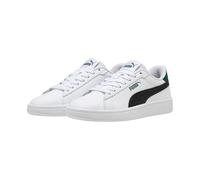PUMA Smash 3.0 L JR Sneaker, White Black-Green Terrain, 36 EU