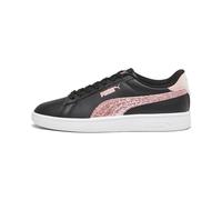 PUMA Smash 3.0 L Star Glow JR Sneaker, Black-Peach Smoothie White, 37 EU, Puma Black Peach Smoothie Puma White, 37.5 EU