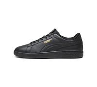 Puma Smash 3.0 L Sneakers Schuhe | Mit Plain | Black/Gold/Black | Größe: 43 Black