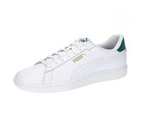 PUMA Herren Freizeitschuhe Puma Smash 3.0 L PUMA White-Malachite-PUMA Gold 38 (4099683360156)