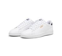 Puma Smash 3.0 L Unisex Sneaker , Puma White Puma Navy Puma Gold, 40 EU