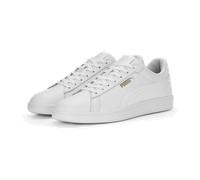PUMA Herren Smash 3.0 L Sneaker, Puma White Puma White Puma Gold, 48 EU