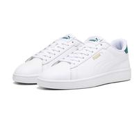 Puma Smash 3.0 L Unisex Sneaker , Puma White Malachite Puma Gold, 43 EU