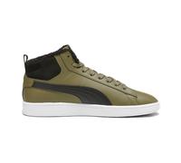 Puma Unisex Sneaker Smash 3.0 Mid WTR 392335-03 45 Olive Drab-PUMA Black-PUMA White