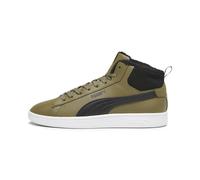 Puma Unisex Sneaker Smash 3.0 Mid WTR 392335-03 40 Olive Drab-PUMA Black-PUMA White