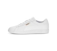 Puma Smash 3.0 L Unisex Sneaker , Puma White Puma White Puma Gold, 41 EU