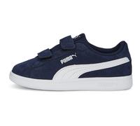 PUMA Smash 3.0 SD V PS Sneaker, Navy White, 29 EU