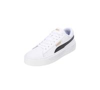 Sneaker PUMA "Smash Platform v3 Sneakers Damen" Gr. 40, bunt (white black gold) Schuhe Sneaker (12741513-40)