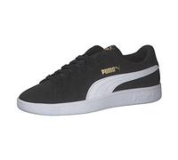 PUMA Smash V2 L Unisex-Sportschuhe für Erwachsene, Puma Mehrfarbig (Black PUMA White PUMA Team Gold), 38 EU