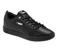 PUMA Smash V2 L Sneaker Damen in puma black-puma black, Größe 37 1/2