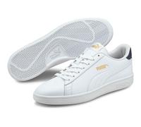 PUMA Smash V2 Leder Sneaker PUMA white/PUMA white/peacoat/PUMA team gold 39