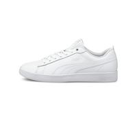 PUMA Smash v2 Leder-Sneakers Damen, Schuhe, Weiß, 38 White