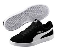 Puma smash Herren Schnürer in Schwarz, Größe 10