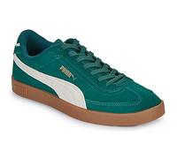 PUMA Erwachsene Club II Era Sneakers aus Wildleder 43 Dark Myrtle Alpine Snow Gum Green White Beige