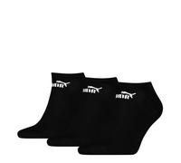 Puma - Sneaker-Socken für Herren/Damen Unisex(3er-Pack) (Schwarz) EU 43 - 45