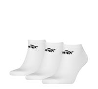 Puma - Sneaker-Socken für Herren/Damen Unisex(3er-Pack) (Weiß) EU 43 - 45