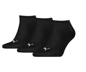 Puma Sneaker Socken Plain 3-Pack schwarz 2.0 : 35-38